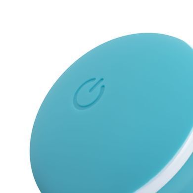 Анальная вибропробка Cala Azul Blanca Vibrating anal plug (диаметр 4 см) картинка