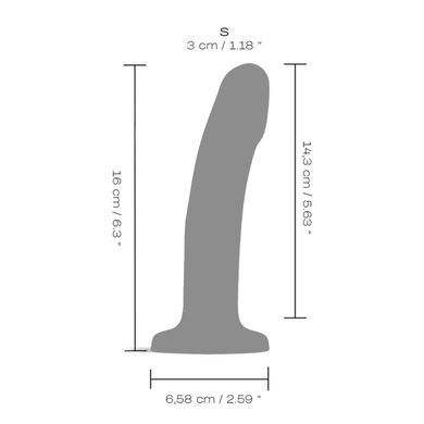 Фаллоимитатор на присоске Dorcel Real Pleasure Purple, размер S (диаметр 3 см) картинка