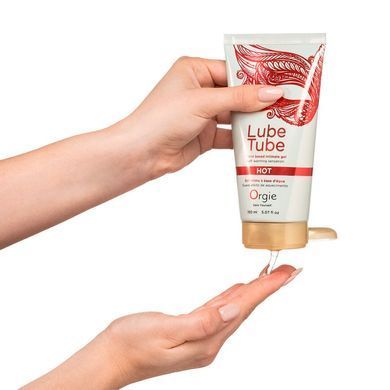 Лубрикант на водній основі Orgie Lube Tube Hot, зігрівальний (150 мл) зображення