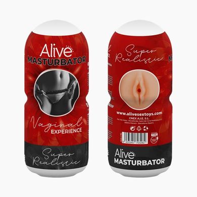 Мастурбатор-вагіна Alive Vaginal Experience RED зображення