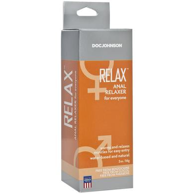 Розслабляючий гель для анального сексу Doc Johnson RELAX Anal Relaxer (56 г) зображення