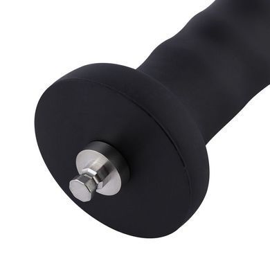 Силіконовий фалоімітатор для секс-машин Hismith 7.1&Prime; Anal Dildo Black, система KlicLok (діаметр 3,7 см) зображення