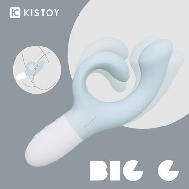 Вібратор-кролик з підігрівом KisToy Big G (діаметр 3,2 см) зображення