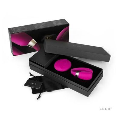 Вібратор для пар з пультом ДК LELO Tiani 3 Cerise (діаметр 2,6 см) зображення