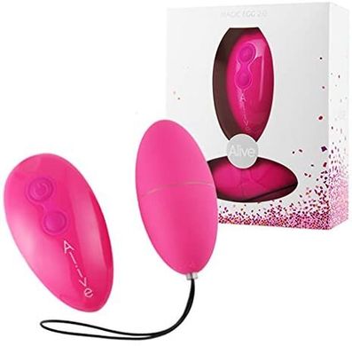 Віброяйце з пультом ДУ Alive Magic Egg 2.0 Pink (діаметр 3,5 см) зображення
