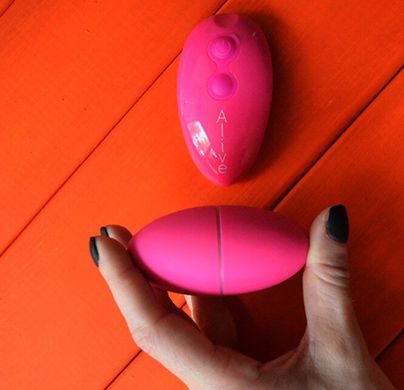 Віброяйце з пультом ДУ Alive Magic Egg 2.0 Pink (діаметр 3,5 см) зображення