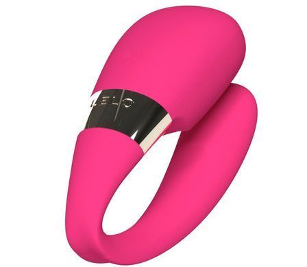 Вібратор для пар з пультом ДК LELO Tiani 3 Cerise (діаметр 2,6 см) зображення