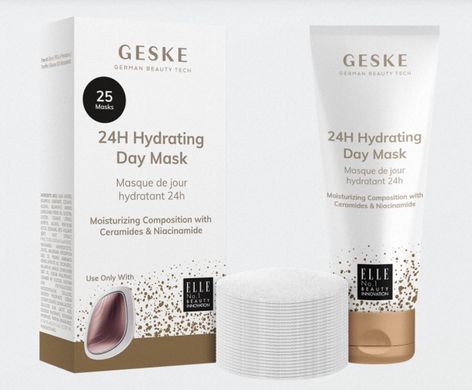 24-годинна зволожувальна денна маска GESKE 24H Hydrating Day Mask (50 мл + 25 серветок) зображення