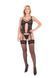 Фантазийный корсет+трусики ECO Passion DROSERA CORSET black, размер L/XL картинка 8