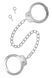 Поножи металлические Fetish Tentation Adjustable metal ankle cuffs картинка 3