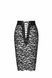 Мереживна спідниця зі шнурівкою Noir Handmade F302 Ambivalence lace up midi skirt, розмір S картинка 4