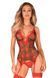 Красивый корсет с трусиками Obsessive Jollymore corset Red, размер XS/S картинка 1