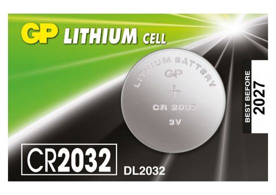 Батарейка GP CR2032 зображення