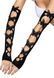 Довгі мітенки з метеликами Leg Avenue Butterfly applique arm warmers Black OS картинка 2
