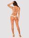 Эротический комплект с открытой грудью и доступом Obsessive Heavenlly 2-pcs cupless set, размер XL/2XL картинка 8