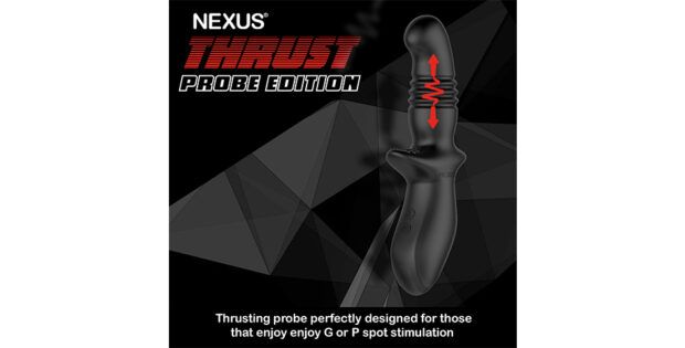 Массажер простаты с пульсацией Nexus Thrust Probe Edition (диаметр 3,9 см) картинка