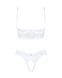 Эротический комплект с открытой грудью и доступом Obsessive Heavenlly 2-pcs cupless set, размер XL/2XL картинка 4