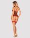 Красивый корсет с трусиками Obsessive Jollymore corset Red, размер XS/S картинка 7