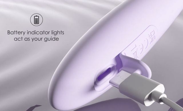 Тонкий вібратор точки G з підігрівом Svakom Cici 2 Lilac (діаметр 2 см) зображення