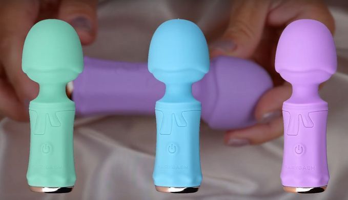 Минивибромассажер-микрофон FairyGasm SecretFuntasy blue картинка