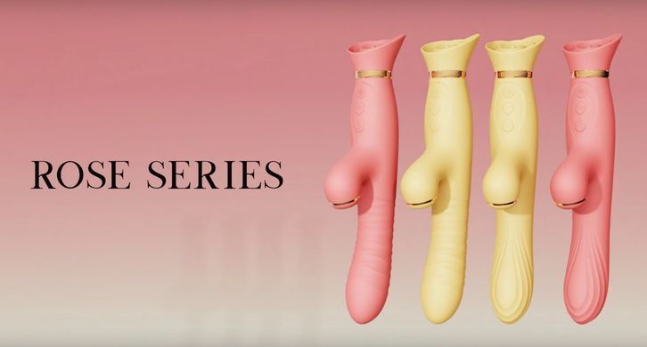 Пульсатор-вібратор із вакуумною стимуляцією клітора Zalo ROSE Thruster Lemon Yellow (діаметр 3,6 см) зображення
