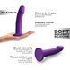 Фаллоимитатор на присоске Dorcel Real Pleasure Purple, размер S (диаметр 3 см) картинка 4