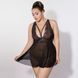 Эротическая рубашка JSY P61151 Black Plus Size картинка 5