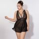 Эротическая рубашка JSY P61151 Black Plus Size картинка 6