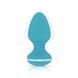 Анальная вибропробка Cala Azul Blanca Vibrating anal plug (диаметр 4 см) картинка 1