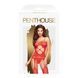 Бодістокінг з вирізом на животику Penthouse Hot Nightfall Red, розмір S/L картинка 3