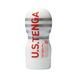 Мастурбатор із вакуумною стимуляцією Tenga US Deep Throat Original Vacuum Cup GENTLE (великий, ніжна інтенсивність) зображення