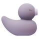 Вакуумний вібратор-качечка CuteVibe Ducky Grey (вакуум + вібрація) картинка 1