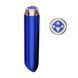 Віброкуля з силіконовою манжетою Swan Maximum + Comfy Cuff Blue (діаметр 2 см) картинка 4