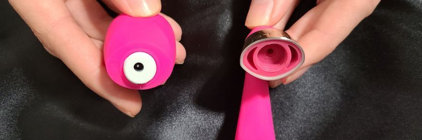 Вібратор для пар з пультом ДК LELO Tiani 3 Cerise (діаметр 2,6 см) зображення