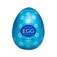 Мастурбатор-яйцо Tenga Egg Snow Crystal (охлаждающий) картинка