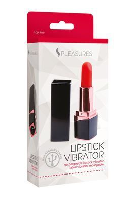Вібратор-помада S Pleasures Lipstick Vibrator (діаметр 1,3 см) зображення