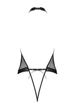 Боди-халтер с открытым доступом Passion MOONLIGHT BODY black, размер L/XL картинка