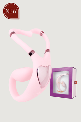 Смарт вибратор вагинально-клиторальный Adrien Lastic Venus + APP (диаметр 3,2 см) картинка