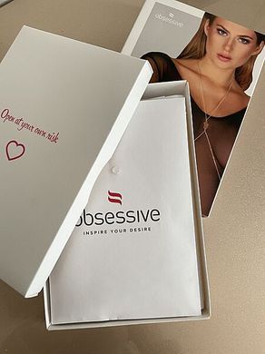 Декоративний ланцюжок на груди та спинку Obsessive Bijou 901 зображення