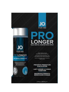 Пролонгирующий спрей для мужчин System JO Prolonger Spray (60 мл) картинка