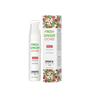 Стимулюючий охолоджуючий гель EXSENS Kissable Fresh Ginger Litchi імбир та лічі (15 мл) зображення