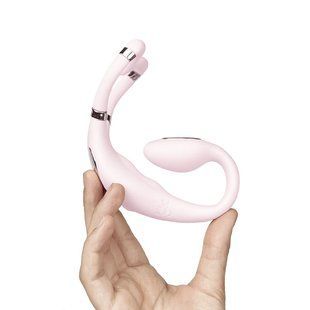 Смарт вибратор вагинально-клиторальный Adrien Lastic Venus + APP (диаметр 3,2 см) картинка