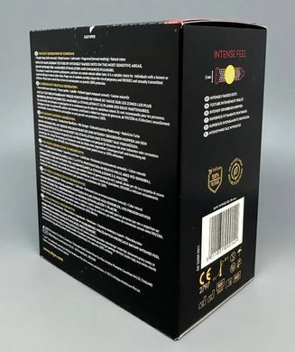 Презервативи безлатексні SKYN Intense Feel, ребристі (36 шт) зображення