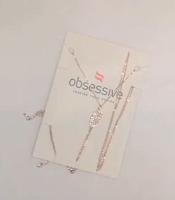 Декоративний ланцюжок на груди та спинку Obsessive Bijou 901 зображення