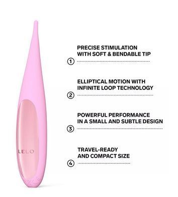 Клиторальный вибратор LELO DOT Travel Pink картинка