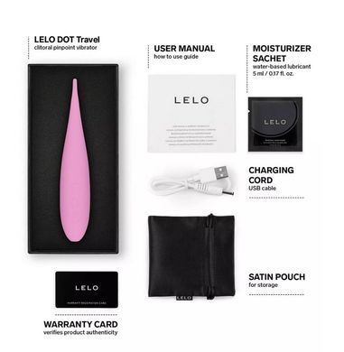 Клиторальный вибратор LELO DOT Travel Pink картинка