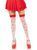 Панчохи з мухоморами Leg Avenue Polka Dot Mushroom Thigh Highs One Size картинка