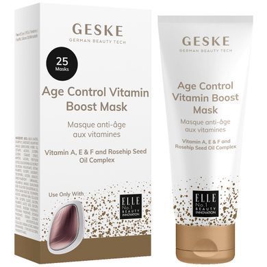 Антивікова маска з вітамінним комплексом GESKE Age Control Vitamin Boost Mask (50 мл + 25 серветок) зображення