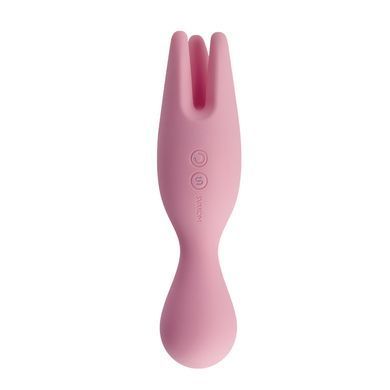 Подвійний вібратор для чутливих зон Svakom Nymph Pale Pink (діаметр 3,5 см) зображення