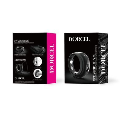 Ерекційне кільце з вібрацією Dorcel Fit Vibe Ring зображення